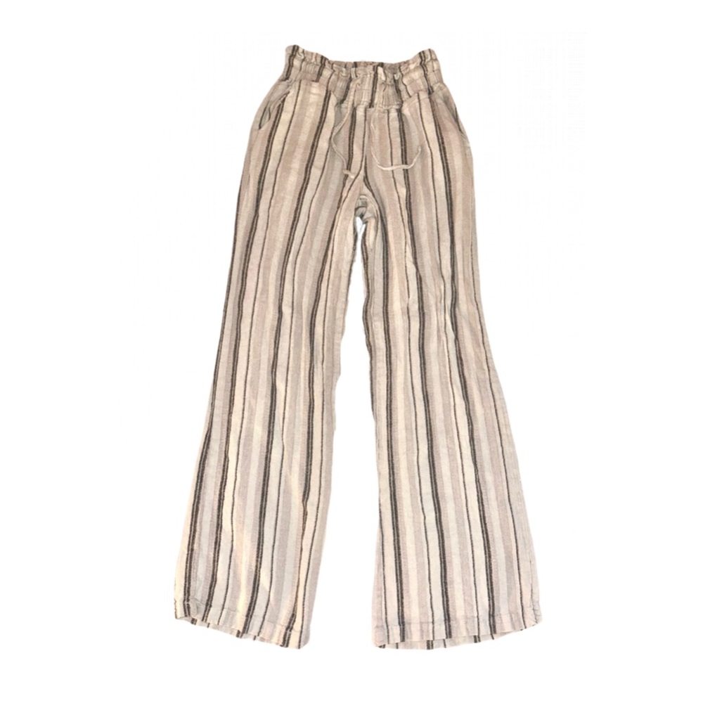 Rewash Drawstring Linen Pants